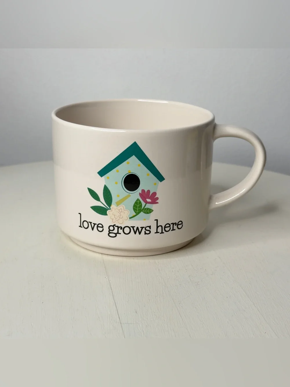 Boston Warehouse Love Grows Here Mug